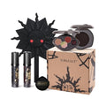 GIRLCULT 5-in-1 Makeup Gift Set ? Playful All-in-One Makeup Kit with Eyeshadow Quad, Cream Blush, Matte Lip Stains & Hand Mirror, Pigmented & Blendable, Valentine¡¯s Day & Holiday Beauty Gift
