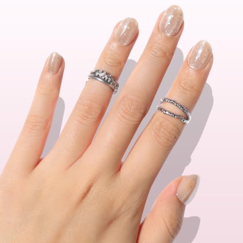 Nail Reformation Silky Spots Extra Short Round Press-On Nails - 32 Pcs