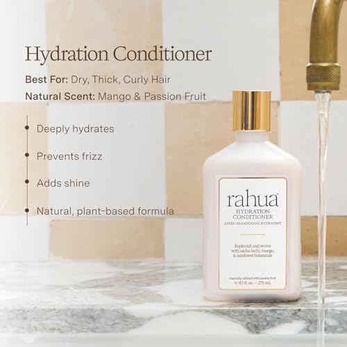 Rahua Hydration Conditioner 9.3 Fl Oz - Deep Moisturizing for Curly & Coily Hair - Pack of 1