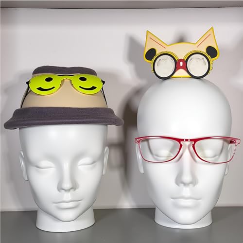 Mannequin Head Male Professional Cosmetology Display Head White DMT-White