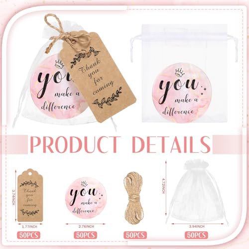 Women’s Rose Gold Compact Mirror Set with Inspirational Messages - 50 Pieces Gift Bulk