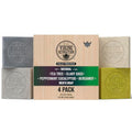 Men's Natural Bar Soap Set - Tea Tree, Clary Sage, Peppermint & Bergamot, 4 Pack, 5 oz Each