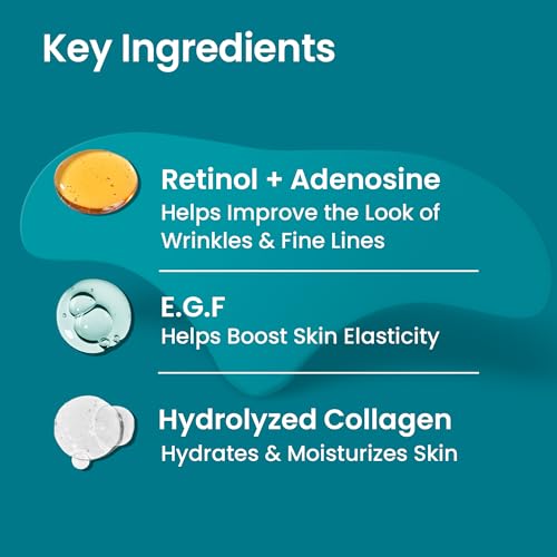 360¡Æ Smoother Set, Wrinkle Patches for Forehead, Neck, Smile Line, and Frownline| Korean Skincare with Retinol, Collagen, & Hyaluronic Acid| Overnight Wrinkle Treatment Invisible Tape