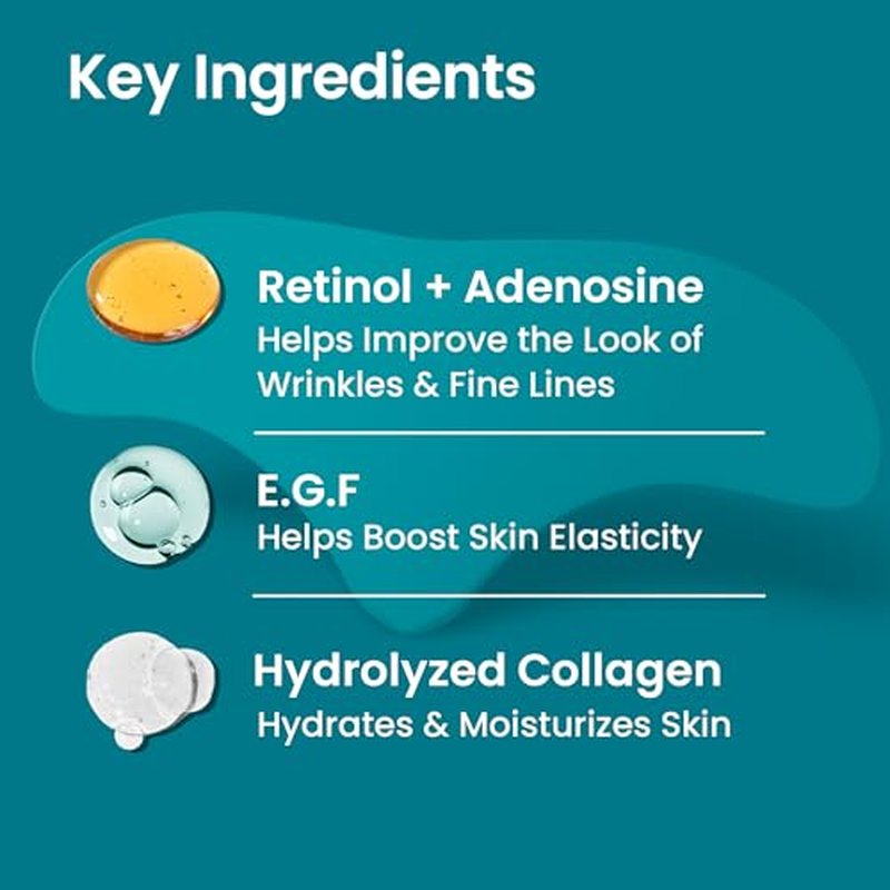 360¡Æ Smoother Set, Wrinkle Patches for Forehead, Neck, Smile Line, and Frownline| Korean Skincare with Retinol, Collagen, & Hyaluronic Acid| Overnight Wrinkle Treatment Invisible Tape