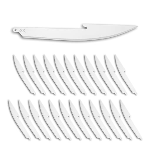 Outdoor Edge 5.0" RazorSafe Replacement Boning & Fillet Blade Pack - 24 Pieces, Value Version