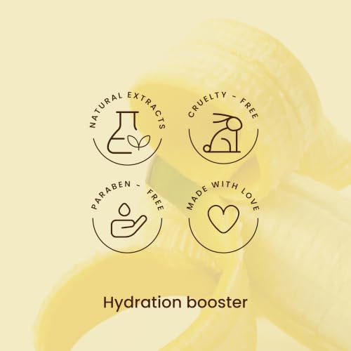 ANYELUZ Banana Hair Mask for Dry Hair - Deep Conditioning, 10 Oz, with Banana Extract