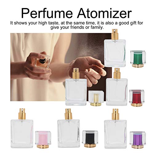 Natural Farms 12 Pack ? 8 oz -Green Cosmo Plastic Bottles ? White Flip Top - for Essential Oils, Perfumes, Cleaning Products