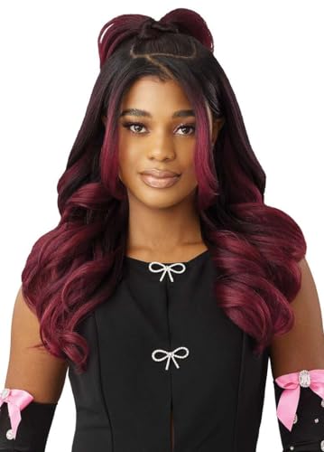 Outre Lace Front Wig 13x6 True Frontal Peak 704 - DR4/NATURAL HONEY