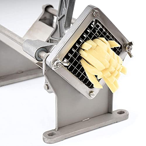 Uyoyous French Fry Cutter — 3-Blade Commercial Vegetable Slicer for Potatoes, Carrots & More