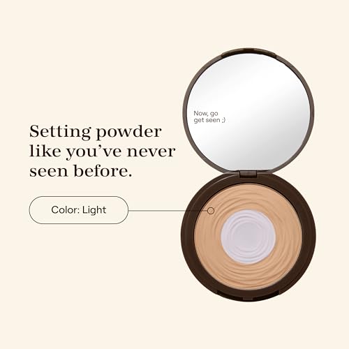 Live Tinted Hueskin Brightening Core Setting Powder - Light, Soft Matte