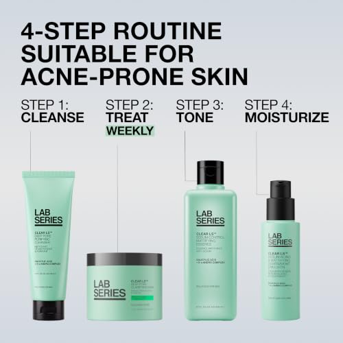 Lab Series Clear LS Deep Pore Purifying Face Wash with Salicylic Acid – 4.2 Fl Oz