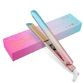 DORISILK 1 Inch Colorful Ceramic Flat Iron 450°F Hair Straightener & Curler 2-in-1