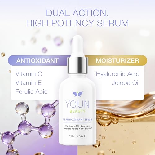 Vitamin C Face Serum with Hyaluronic Acid & Ferulic Acid - Brightening & Hydrating Skin