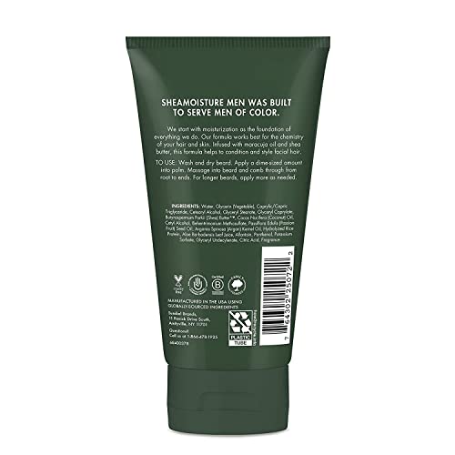 Men's Beard Detangler & Conditioner with Shea Butter & Maracuja Oil - Rich Moisturizer, Pack of 2