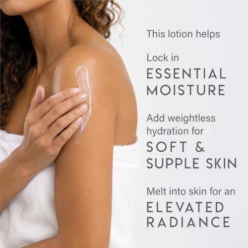 Moisturizing Body Lotion with Coconut Water & Squalane - Hydrating Vegan Cream for Soft Skin, 18 Fl Oz