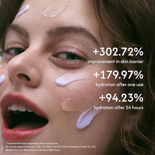 Purple Rice PDRN Gel & Cream Moisturizer | Deep Hydration & Skin Barrier Care | Ceramide & Panthenol | Vegan Korean Skincare | 1.69 fl oz (50 g)