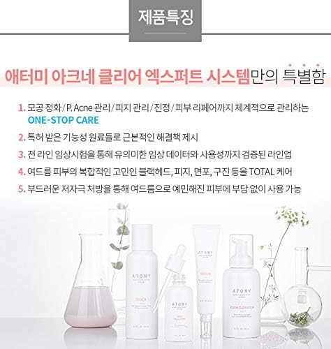 Acne Clear Skin Care System - Pore Cleanser, Toner, Spot & Serum for Acne Prone Skin