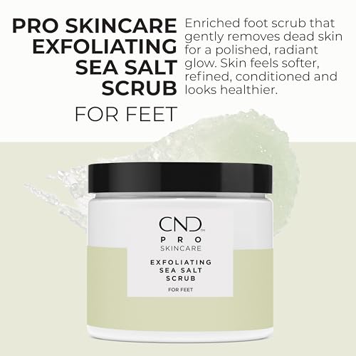 CND Pro Skincare for Feet, Mineral Bath, Exfoliating Sea Salt Scrub, Advanced Callus Remover, & Intense Hydration Treatment | Vegan, Natural Origin Formula