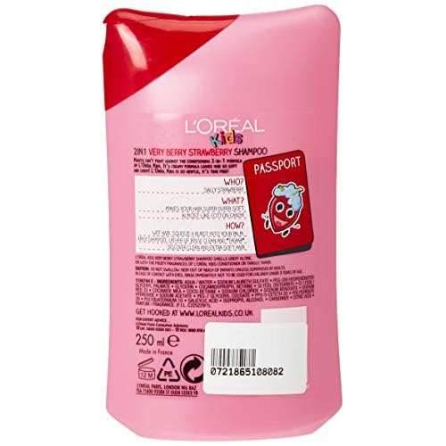 L¡¯Oreal Paris Kids Extra Gentle 2in1 Shampoo - Very Berry Strawberry (250ml)