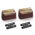 Shave Replacement Head Set - Red 2 Pack for Wahl 7031-100/7043-100 Foil & Cutter