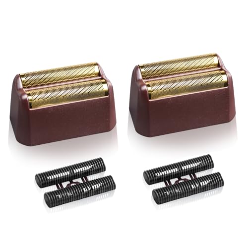 Shave Replacement Head Set - Red 2 Pack for Wahl 7031-100/7043-100 Foil & Cutter