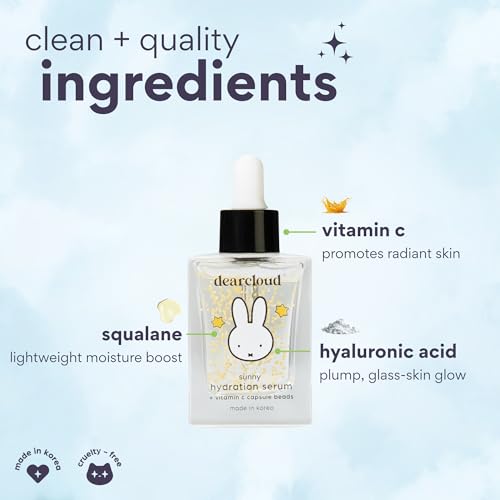 Miffy Hydration Serum with Hyaluronic Acid & Vitamin C - 1 oz