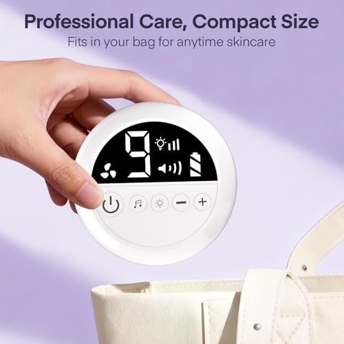 Diamond Micro-dermabrasion Machine, 2 in 1 Dermabrasion Facial Machine for Exfoliation & Blackhead Removal, Home Use Facial Skin Care Device