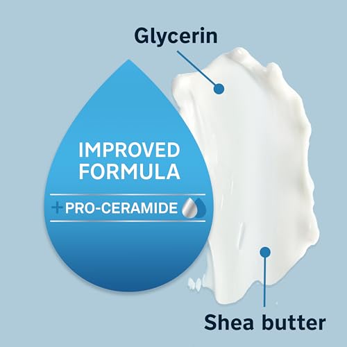 Lubriderm Daily Moisture Lotion + Pro-Ceramide (Normal to Dry Skin, 24 Fl Oz Pack of 2) – Shea Butter & Glycerin