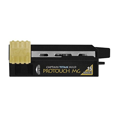 Protouch MG Razor Blades for Kai Captain & Feather Straight Razors 15 Pack