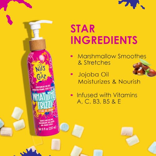 Kids Curl Styling Gel Cream - Frizz Control & Defined Curls - 8 Fl Oz - Variation of THIS listing