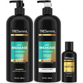 Anti-Breakage Shampoo & Conditioner Set with Keratin Mask for Damaged Hair