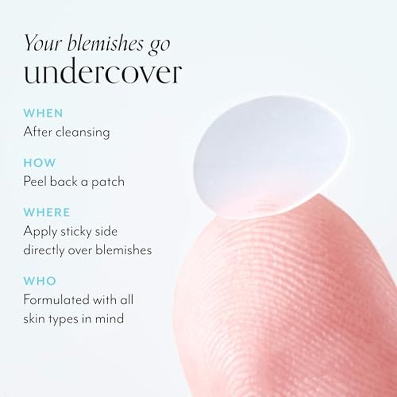 Bliss Clear Genius Blemish Patches ? Salicylic Acid & Zinc for Fast Relief & Prevention, Clarifying Spot Treatment - 3 Pack