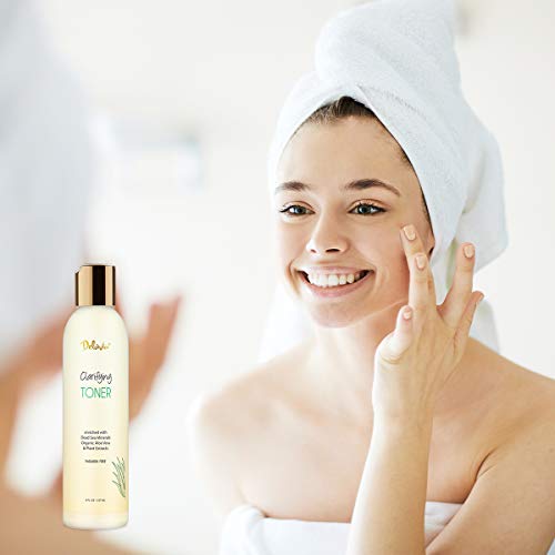 Hydrating Facial Toner for Sensitive & Dry Skin - Alcohol-Free & Pore Clarifying