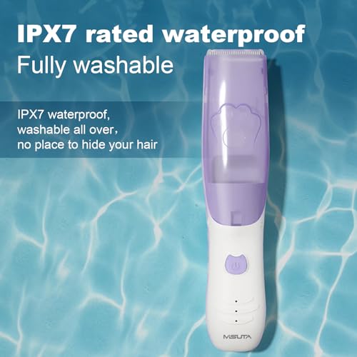 Baby Hair Clippers with Vacuum & Silent Operation - Cordless Water-Resistant Trimmer for Fine & Curly Hair