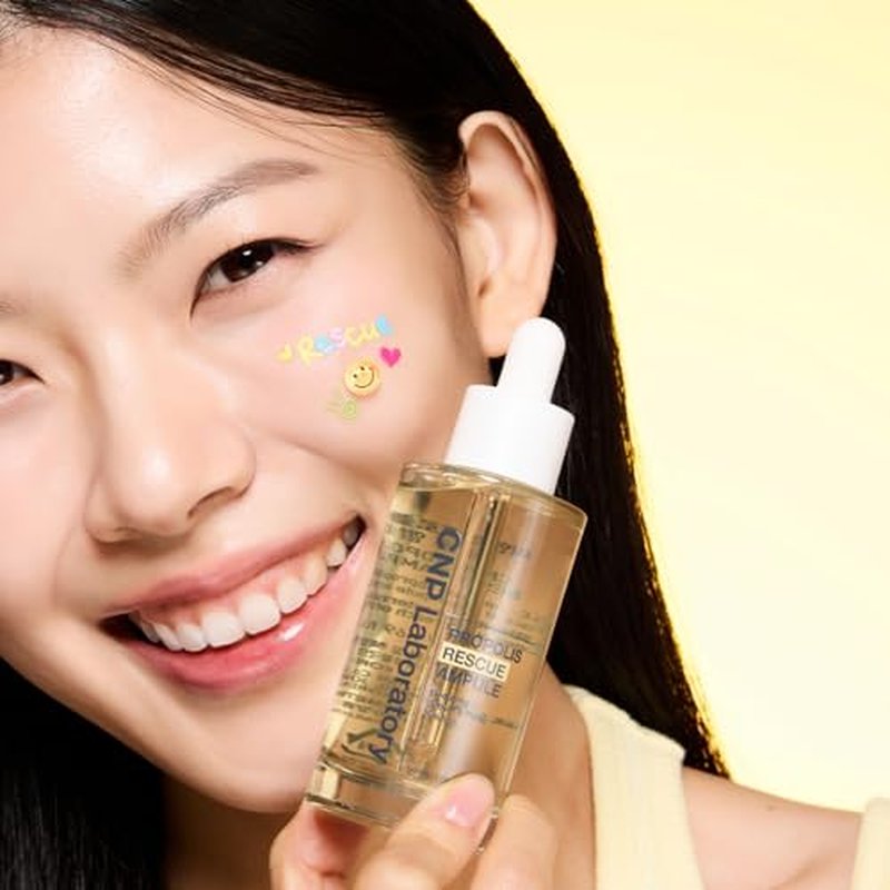 CNP Rescue+Propolis Serum - Redness Relief Serum with Niacinamide & IP-BHA, Soothing, Hydrating, Minimizing Pores, for Oily & Sensitive Skin, Lightweight Essence for Glass Skin, Korean Skin Care