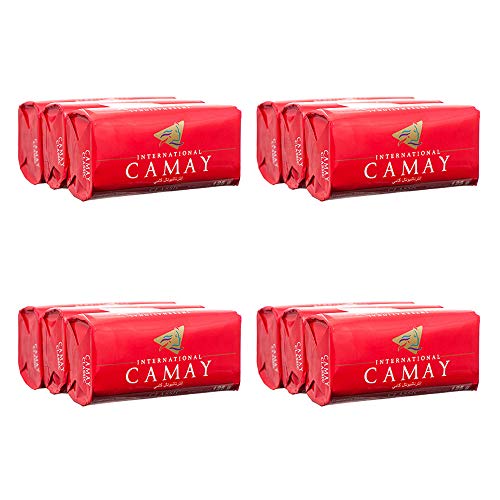 Moisturizing Pink Bath Soap Bar with Ginger & Citrus Scent - Pack of 12
