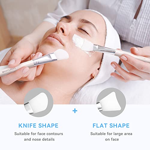 Fasplendor Peel-off Alginate Powder Face Mask with 9 in 1 Face Mask Mixing Bowl Set, SPA Quality, 240g/8Pcs