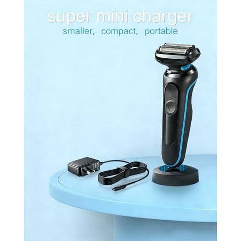 12V 5.9Ft Charger Compatible with Braun Shaver Series 9/7/5/3/1, XT5 Electric Razor Trimmer Charging Cord
