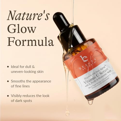 Beauty by Earth Vitamin C Face Cream and Serum - USA Made with Organic & Natural Ingredients