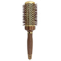 Olivia Garden NanoThermic PowerGrip Thermal Round Hair Brush - Not Electrical - Ceramic Blowout Brush for Medium to Thick Hair