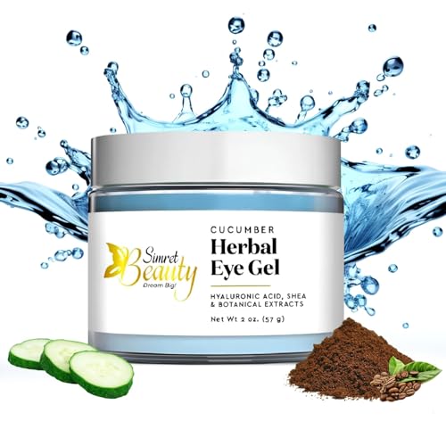 Herbal Eye Cream for Dark Circles and Puffiness - 2 Ounce Pack