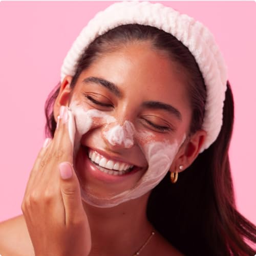 Gentle Facial Cleanser with Glycolic Acid & Tea Tree Oil - Vegan & Fragrance-Free, 5 Fl Oz