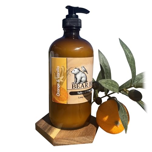 Grass-Fed Tallow & Raw Honey Body Lotion with Olive Oil and Citrus Vanilla Scent