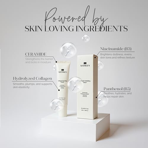 Matrigen Collagen Hydrating Face Cream with Niacinamide & Ceramide 1.35 fl oz
