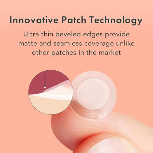 Acne Spot Cover Patches - Invisible Hydrocolloid Acne Pimple Treatment Set, 106 Count