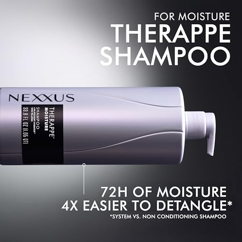 Nexxus Therappe Moisture Shampoo 33.8 oz Fragranced - Deep Hydration & Softness