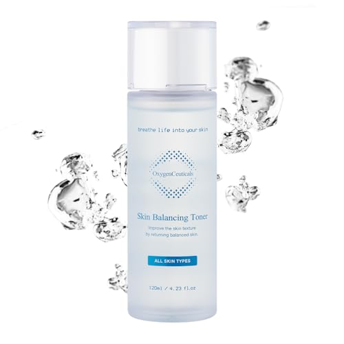 OxygenCeuticals Skin Balancing Toner 4.23 Fl Oz - Hydrating & pH Balancing Facial Toner with Centella, Lavender & Freesia Extracts, for Oily & Combination Skin