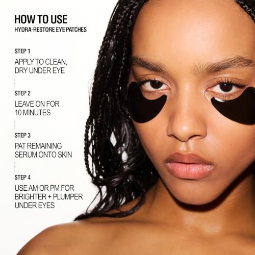 Hydra-Restore Eye Patches for Puffy Eyes & Dark Circles - Brightening & Hydrating
