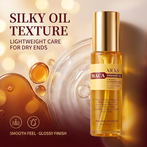 Collagen Hair Mask & Hair Oil Set for Damage Repair & Frizz Control
