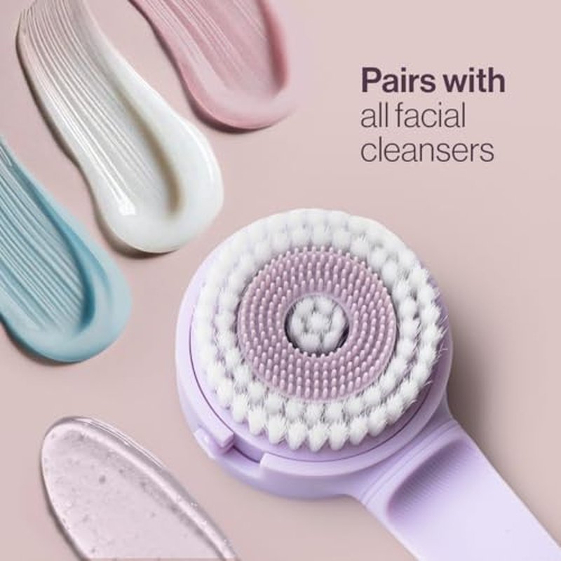 Anisa Beauty Cleansing Brush ? Soft, Synthetic Fibers for Gentle Exfoliation and Deep Cleansing ? Ideal for All Skin Types